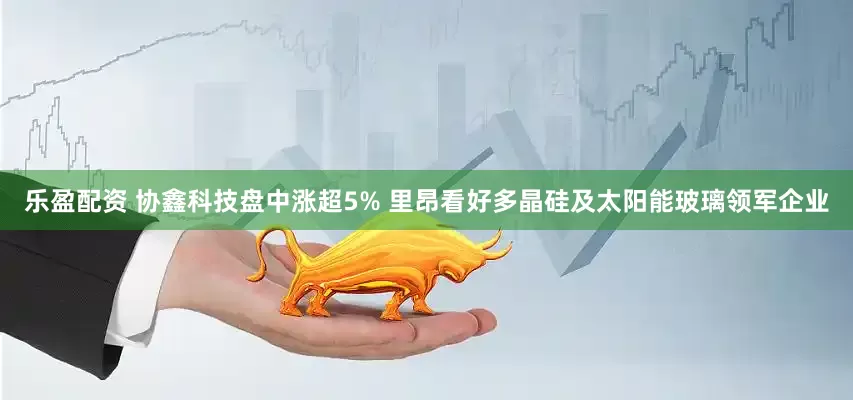 乐盈配资 协鑫科技盘中涨超5% 里昂看好多晶硅及太阳能玻璃领军企业